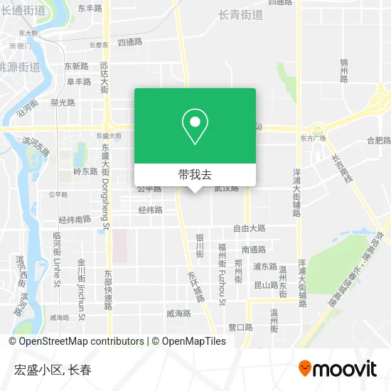 宏盛小区地图