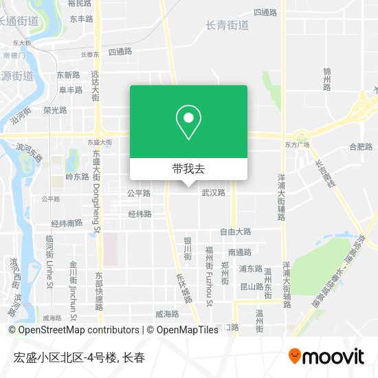 宏盛小区北区-4号楼地图