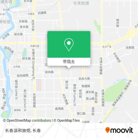 长春源和旅馆地图