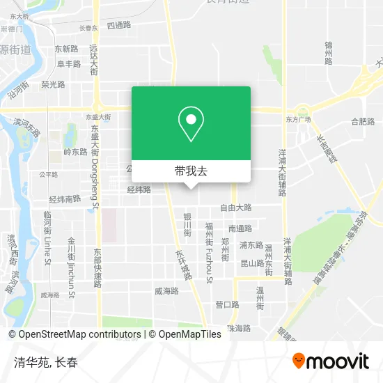 清华苑地图