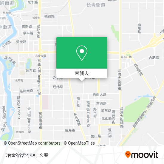 冶金宿舍小区地图