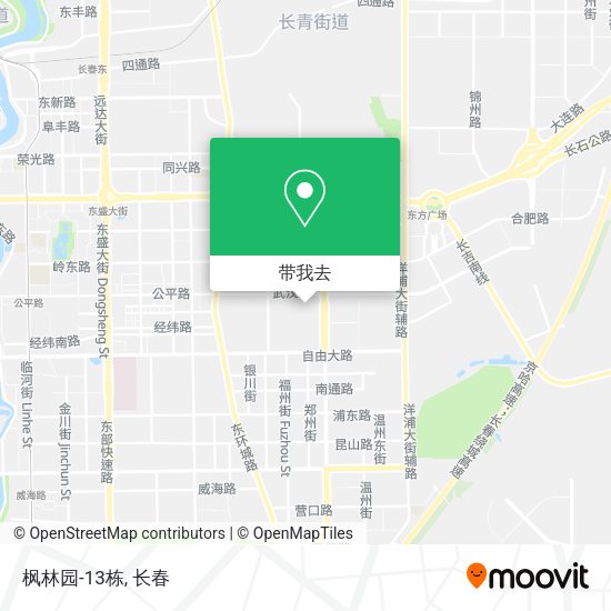 枫林园-13栋地图