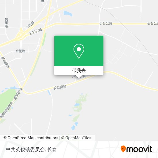 中共英俊镇委员会地图