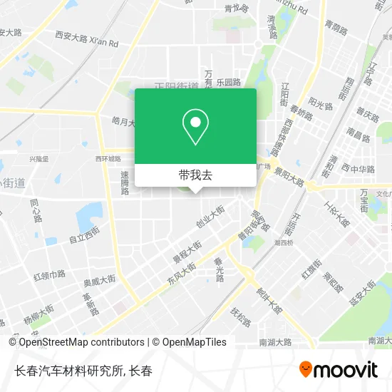 长春汽车材料研究所地图