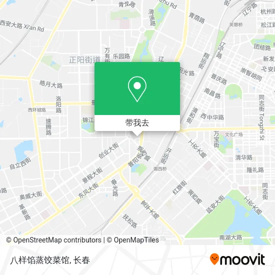 八样馅蒸饺菜馆地图