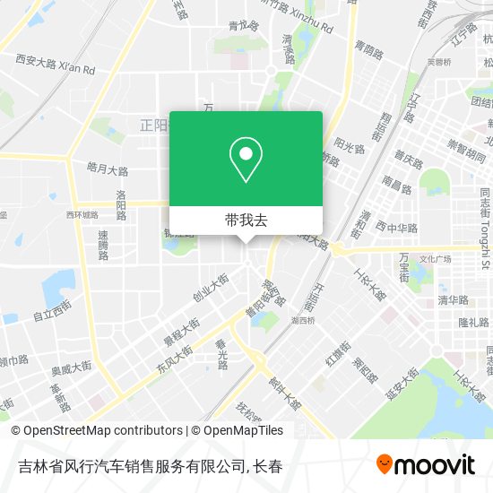 吉林省风行汽车销售服务有限公司地图