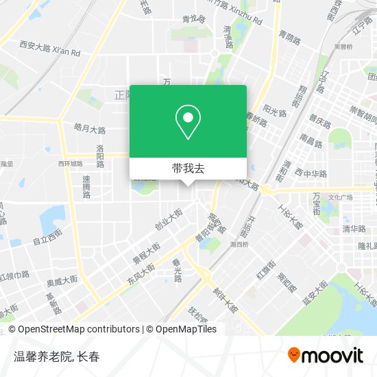 温馨养老院地图