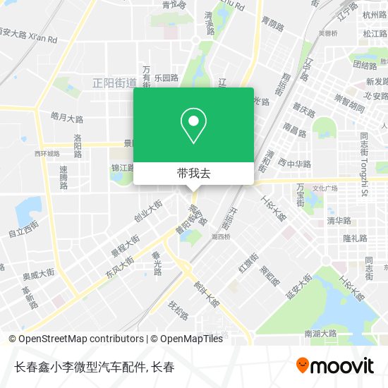 长春鑫小李微型汽车配件地图