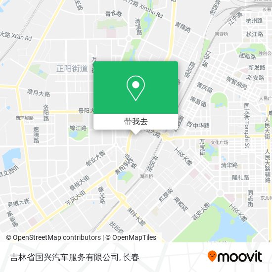 吉林省国兴汽车服务有限公司地图