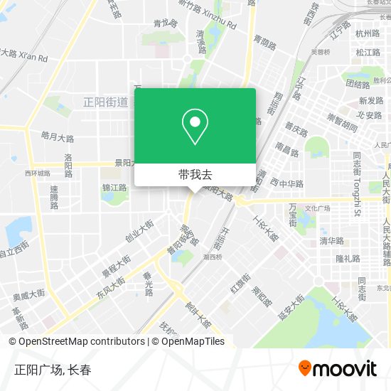 正阳广场地图