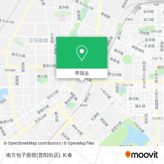 南方包子面馆(普阳街店)地图