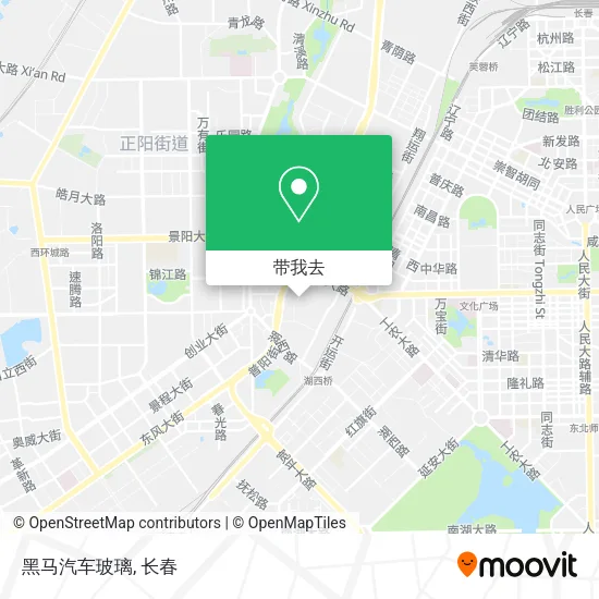 黑马汽车玻璃地图