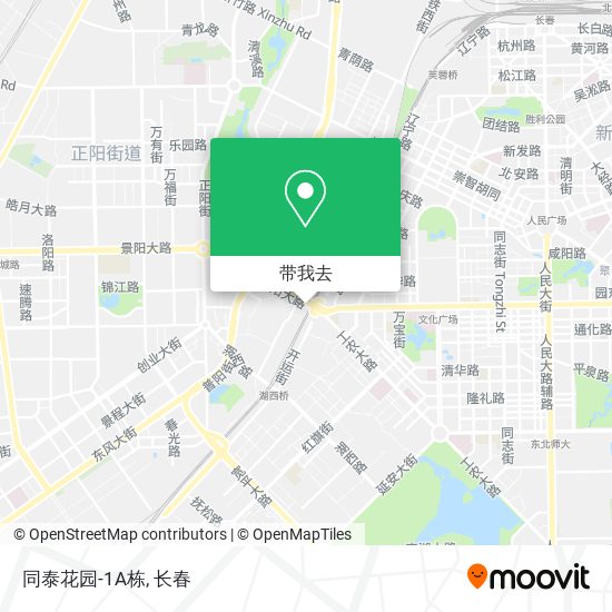 同泰花园-1A栋地图