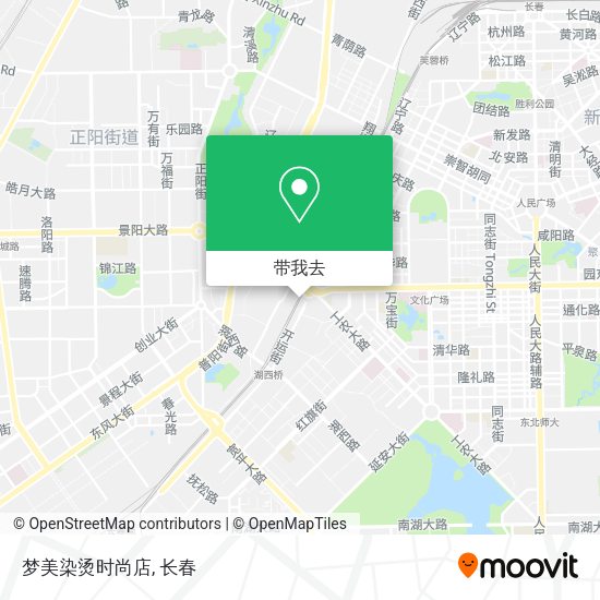 梦美染烫时尚店地图
