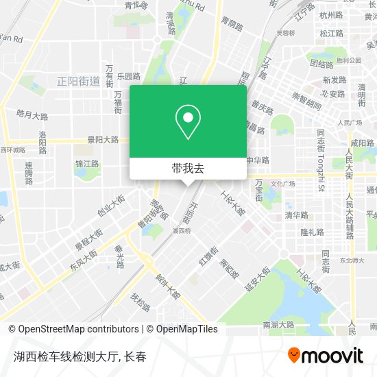 湖西检车线检测大厅地图