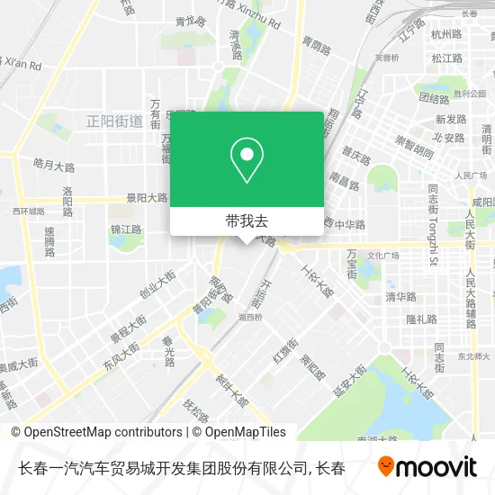 长春一汽汽车贸易城开发集团股份有限公司地图