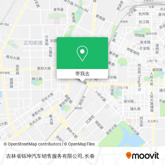 吉林省铄坤汽车销售服务有限公司地图