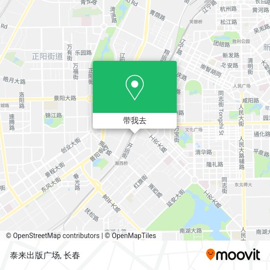 泰来出版广场地图