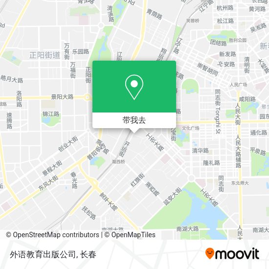 外语教育出版公司地图