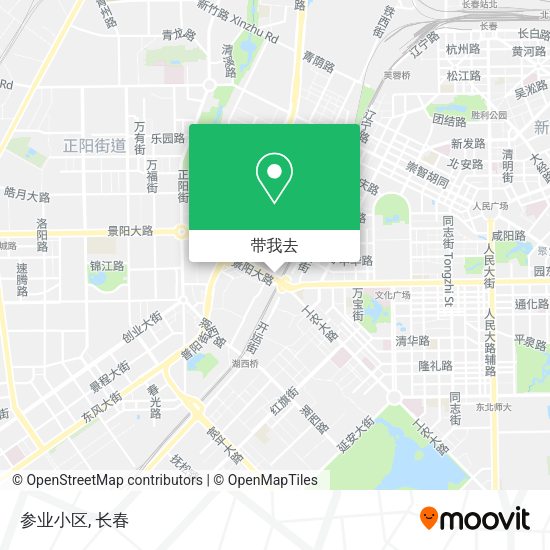 参业小区地图