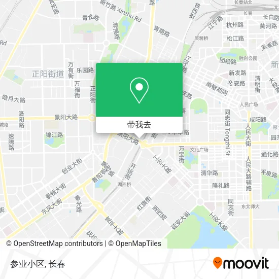 参业小区地图