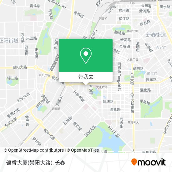 银桥大厦(景阳大路)地图