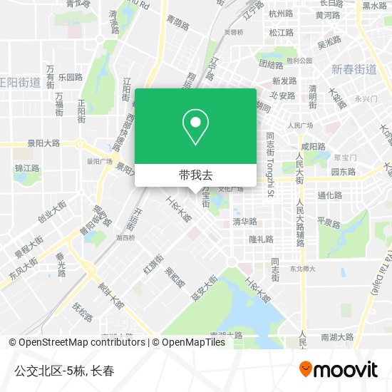 公交北区-5栋地图