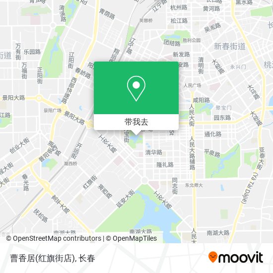 曹香居(红旗街店)地图