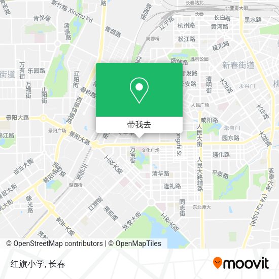 红旗小学地图