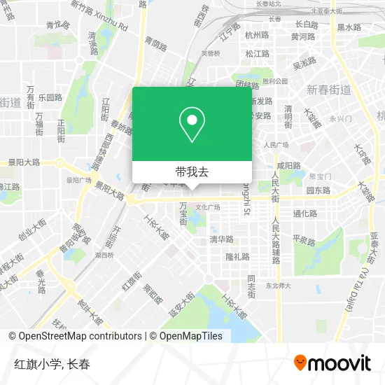红旗小学地图