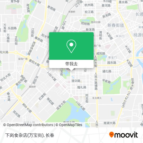 下岗食杂店(万宝街)地图