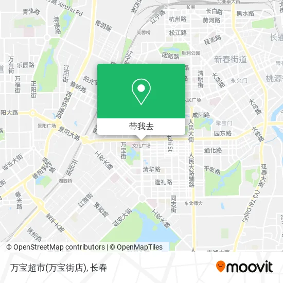万宝超市(万宝街店)地图