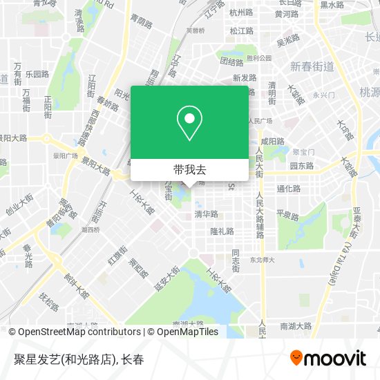 聚星发艺(和光路店)地图