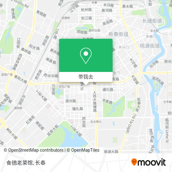 食德老菜馆地图
