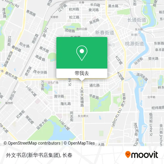 外文书店(新华书店集团)地图