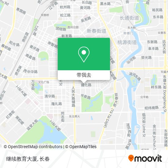 继续教育大厦地图