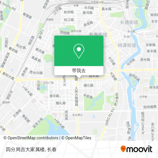 四分局吉大家属楼地图