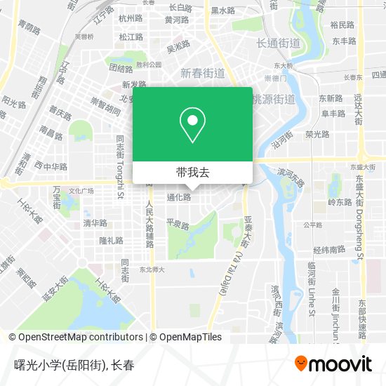 曙光小学(岳阳街)地图