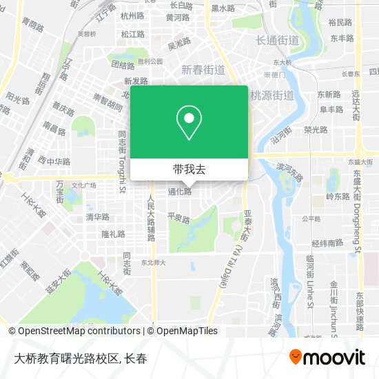 大桥教育曙光路校区地图