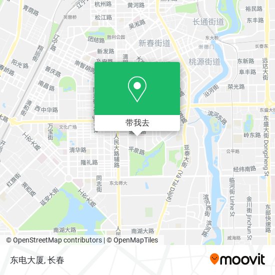 东电大厦地图