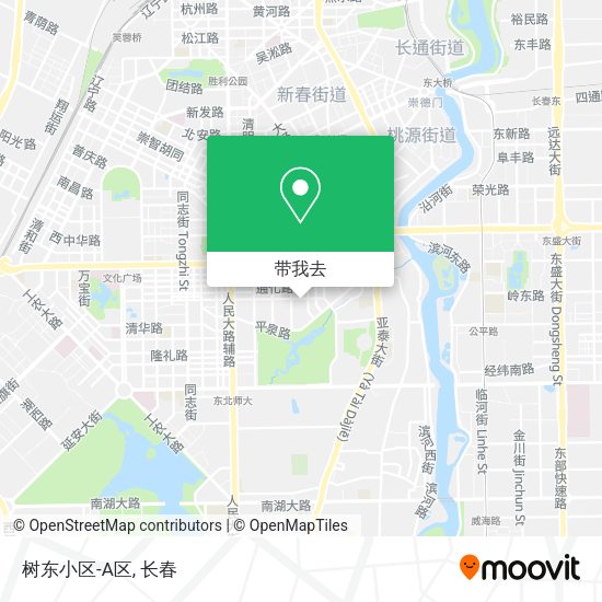 树东小区-A区地图