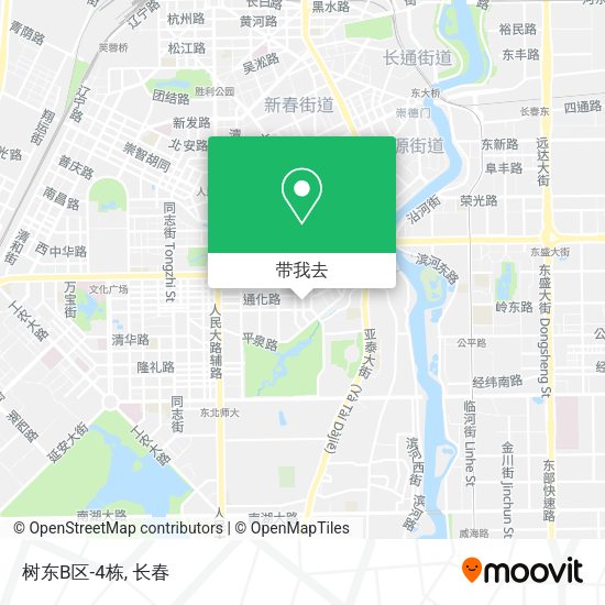 树东B区-4栋地图