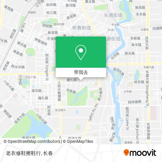 老衣修鞋擦鞋行地图