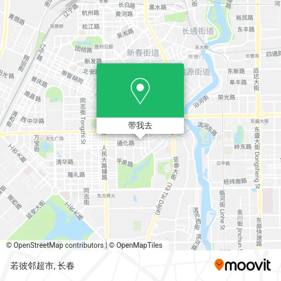 若彼邻超市地图
