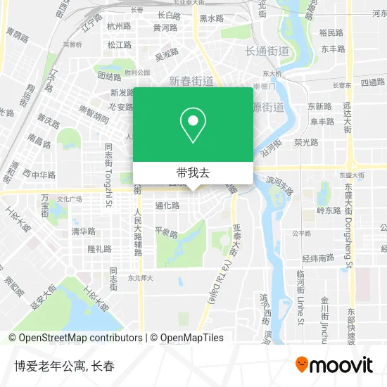 博爱老年公寓地图