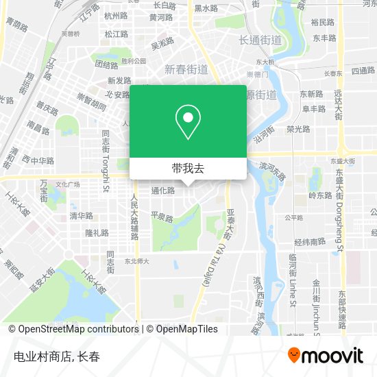 电业村商店地图