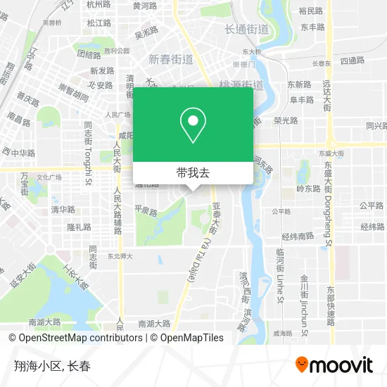 翔海小区地图