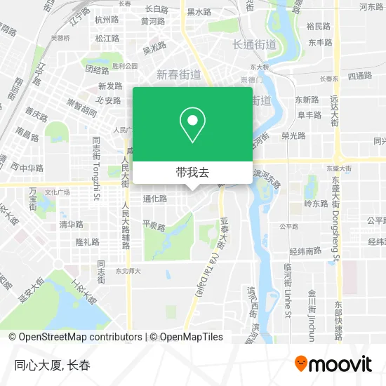 同心大厦地图