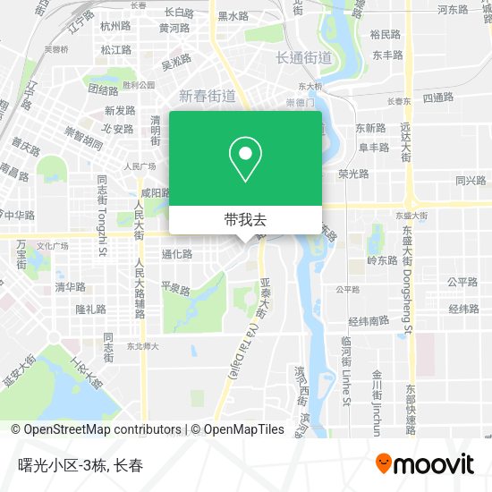 曙光小区-3栋地图