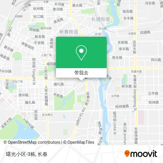 曙光小区-3栋地图